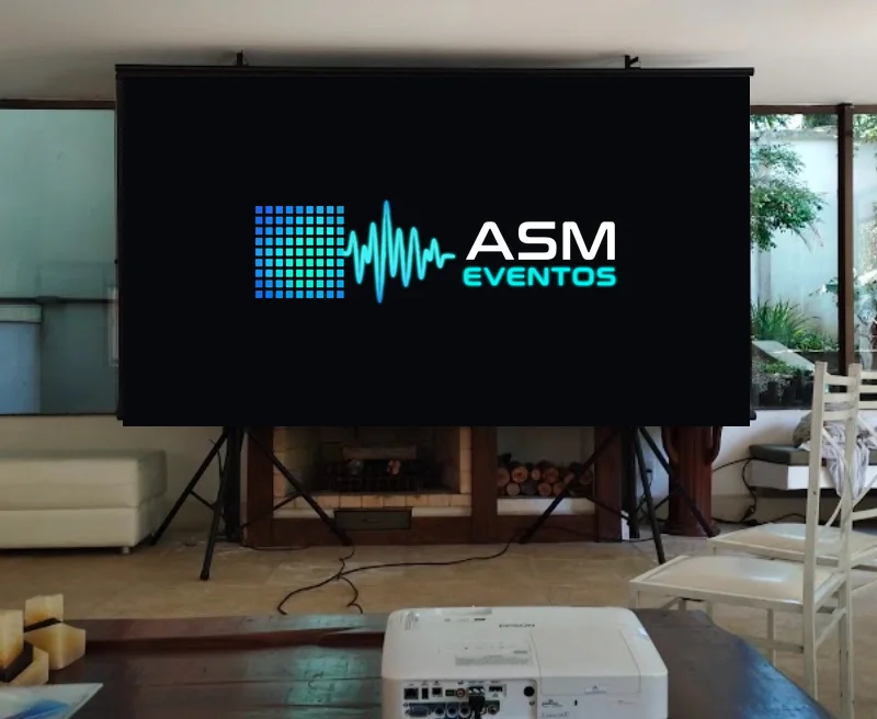Locação de Telão e Projetor ASM Eventos